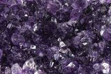 Sparkling Purple Amethyst Crystal Cluster - Uruguay #383265-1